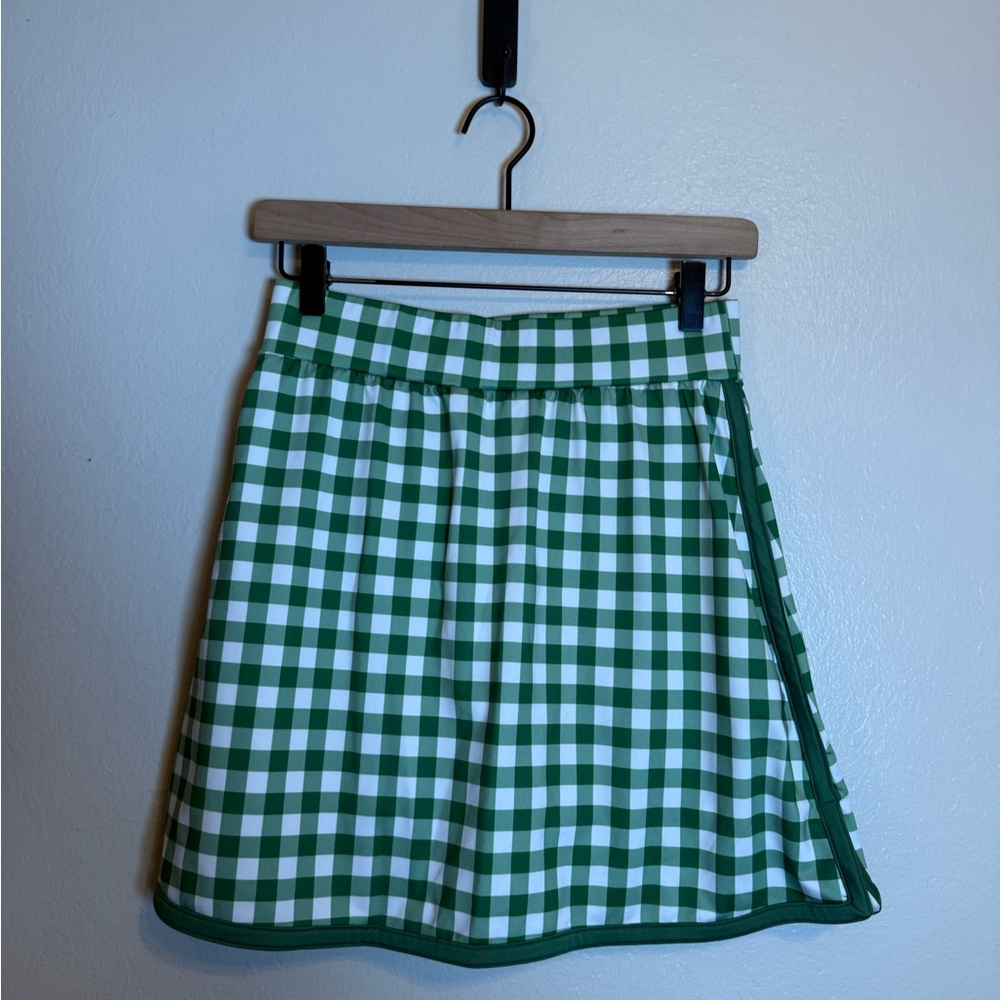 Tuckernuck Green Trellis Golf Skort - Picture 2 of 6